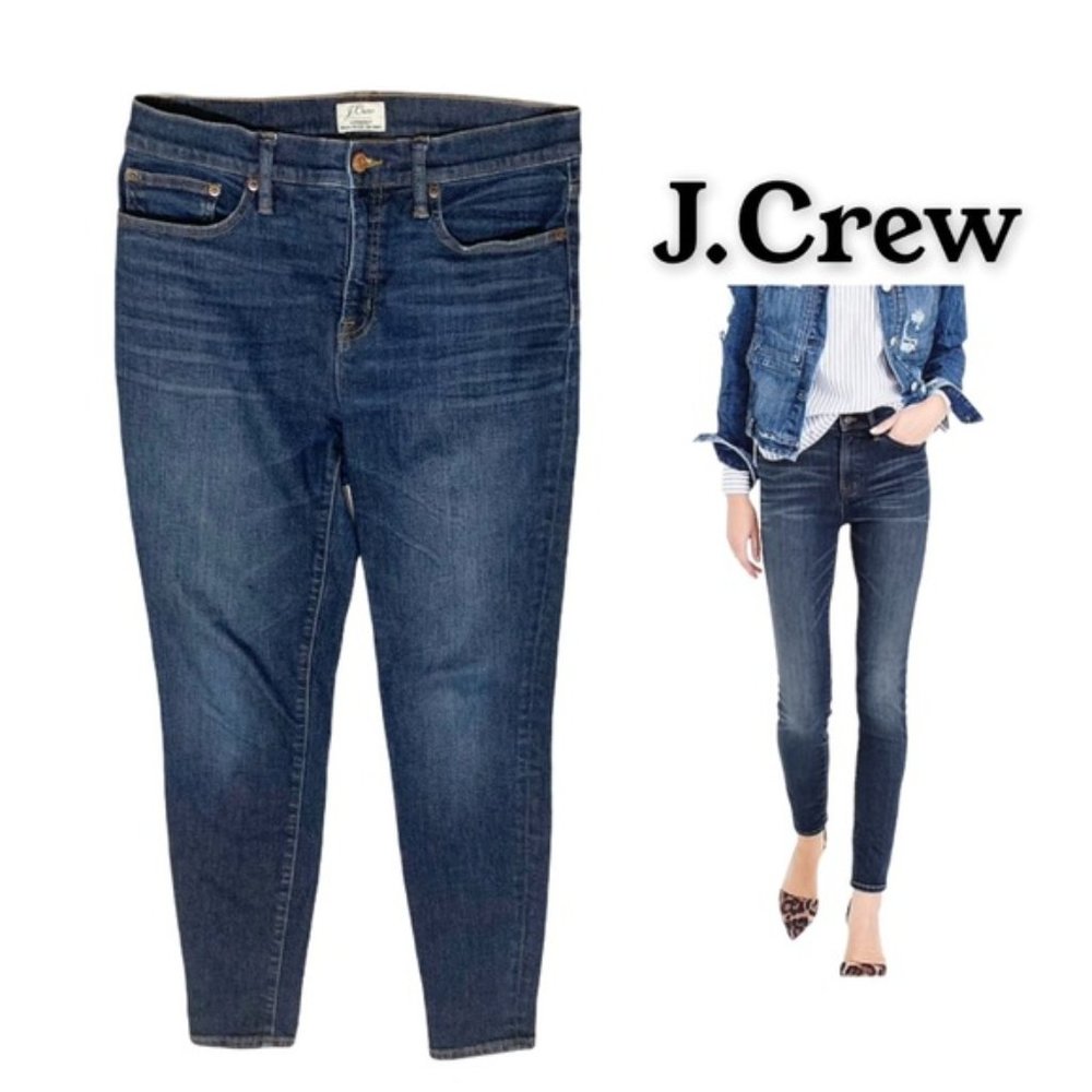 J.Crew Lookout High Rise Skinny Blue Jeans 29